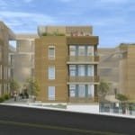 A rendering of the project proposed for 1112-1122 Pico Boulevard. (Rendering from the staff report)