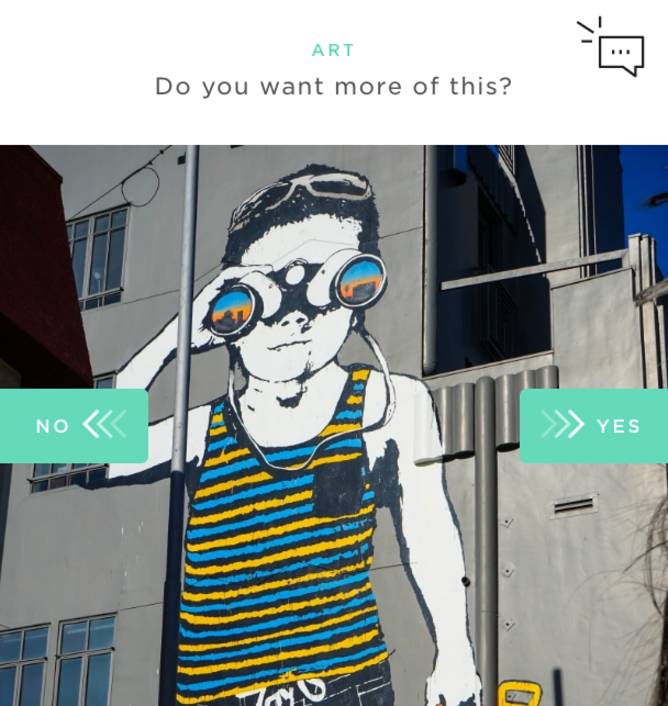 Would you want more public art in Downtown Santa Monica? It's easy to tell city planners with CitySwipe.