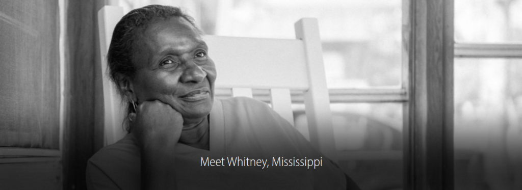 Whitney is just one of the dozens of people struggling with hunger featured in "This Is Hunger." Photo from thisishunger.org.